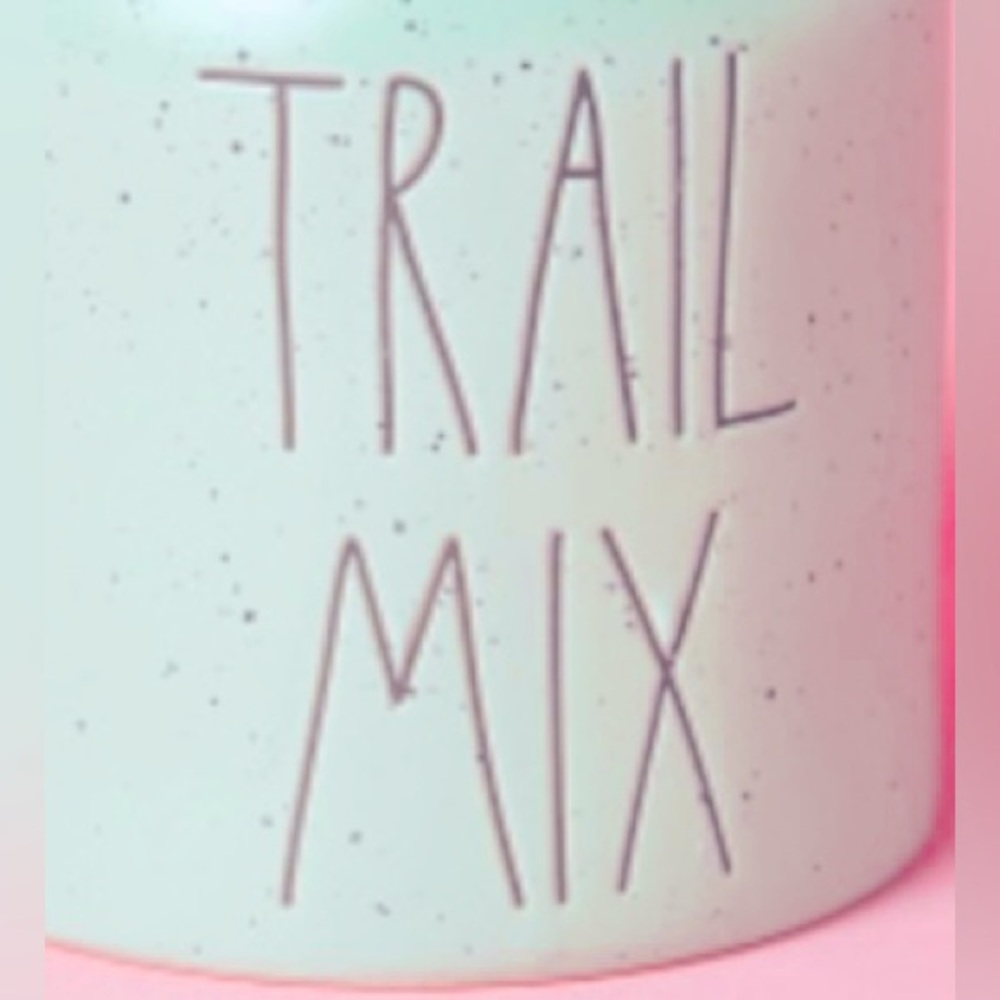 Rae Dunn Green Trail Mix Kitchen Counter Pantry Organizing Container